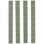 Ergo WedgeLok MLOK Rubber Rail Cover - 4 Pack - Various Colors