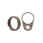 Armaspec Self-Retention "No Stake" Castle Nut and QD End Plate