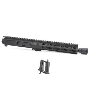 AT3™ 10.5 Inch Assembled PCC AR-15 Upper – 9mm 10.5 Inch Faxon Firearms Barrel – No BCG/CH - w/Sylvan Magazine Block