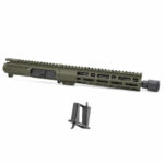 AT3™ 10.5 Inch Assembled PCC AR-15 Upper – 9mm 10.5 Inch Faxon Firearms Barrel – No BCG/CH – w/Sylvan Magazine Block