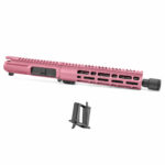 AT3™ 10.5 Inch Assembled PCC AR-15 Upper – 9mm 10.5 Inch Faxon Firearms Barrel – No BCG/CH – w/Sylvan Magazine Block