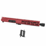AT3™ 10.5 Inch Assembled PCC AR-15 Upper – 9mm 10.5 Inch Faxon Firearms Barrel – No BCG/CH – w/Sylvan Magazine Block