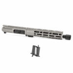 AT3™ 10.5 Inch Assembled PCC AR-15 Upper – 9mm 10.5 Inch Faxon Firearms Barrel – No BCG/CH – w/Sylvan Magazine Block