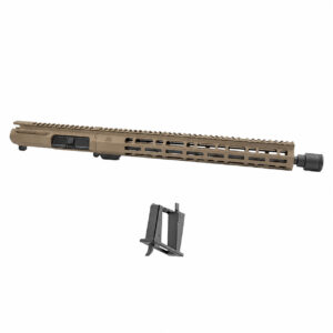 AT3™ 16 Inch Assembled AR-15 PCC Upper – 9mm 16 Inch Faxon Firearms Barrel – No BCG/CH - w/Sylvan Magazine Block - 8 Colors