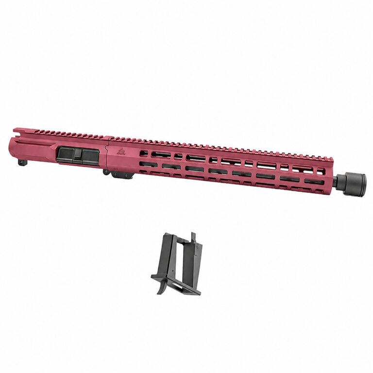 AT3™ 16 Inch Assembled AR-15 PCC Upper – 9mm 16 Inch Faxon Firearms Barrel – No BCG/CH - w/Sylvan Magazine Block - 8 Colors