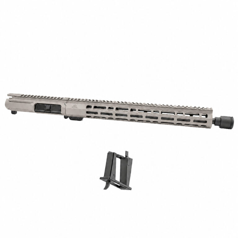 AT3™ 16 Inch Assembled AR-15 PCC Upper – 9mm 16 Inch Faxon Firearms Barrel – No BCG/CH - w/Sylvan Magazine Block - 8 Colors