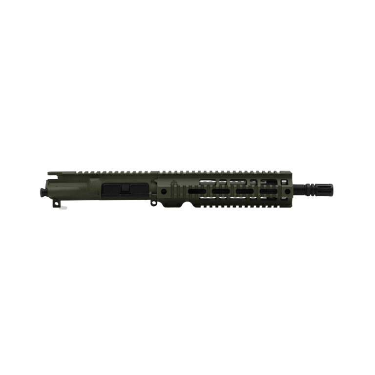 AT3™Assembled Forged Pistol Upper for AR-15 - 5.56 NATO - 10.5" Barrel - 9" Free Float Quadrail - No BCG/CH - 3 Colors