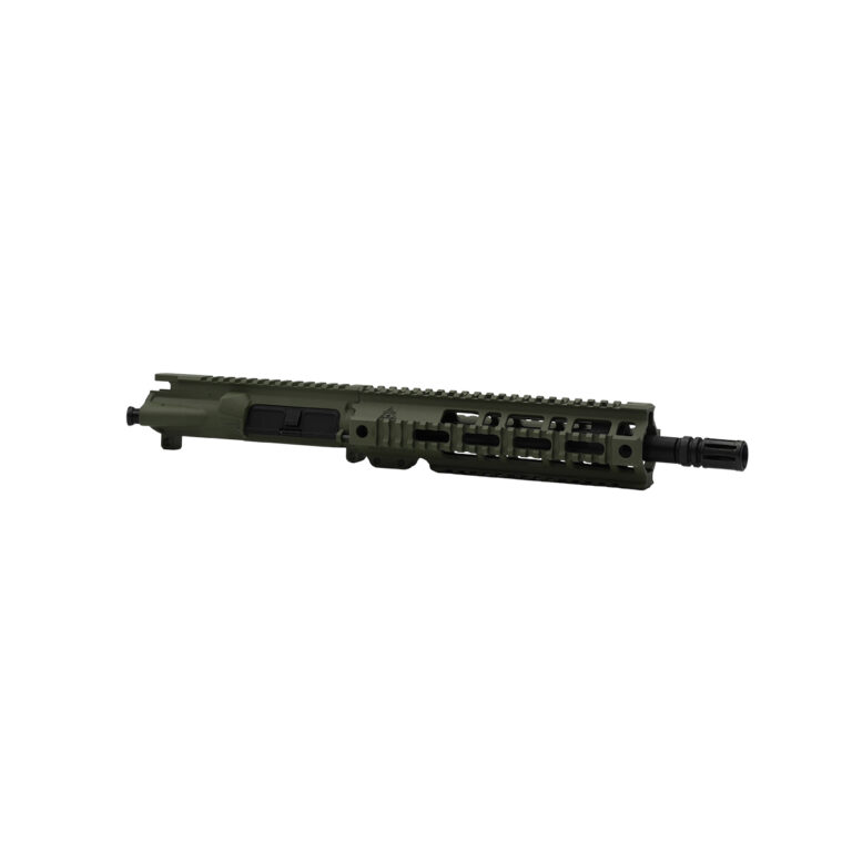 AT3™Assembled Forged Pistol Upper for AR-15 - 5.56 NATO - 10.5" Barrel - 9" Free Float Quadrail - No BCG/CH - 3 Colors