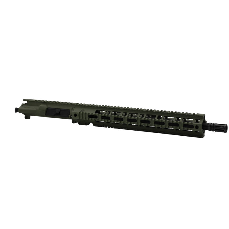 AT3™ Assembled Forged Upper for AR-15 - 5.56 NATO - 16" Barrel - 15" Free Float Quadrail - No BCG/CH