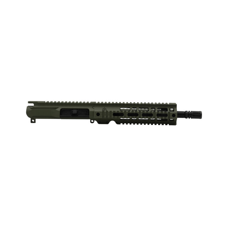 AT3™Assembled Pistol Upper for AR-15 - 5.56 NATO - 10.5" Barrel - 9" Free Float Quadrail - No BCG/CH - 3 Colors