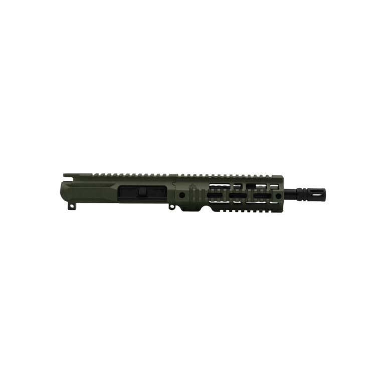 AT3™ Assembled Pistol Upper for AR-15 - .300BLK - 8.5" Barrel - 7" Free Float Quadrail - No BCG/CH - 3 Colors