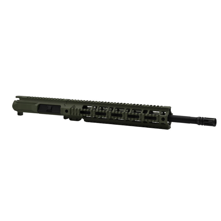 AT3™ Assembled Upper for AR-15 - 5.56 NATO - 16" Barrel - 12.5" Free Float Quadrail - No BCG/CH - 3 Colors