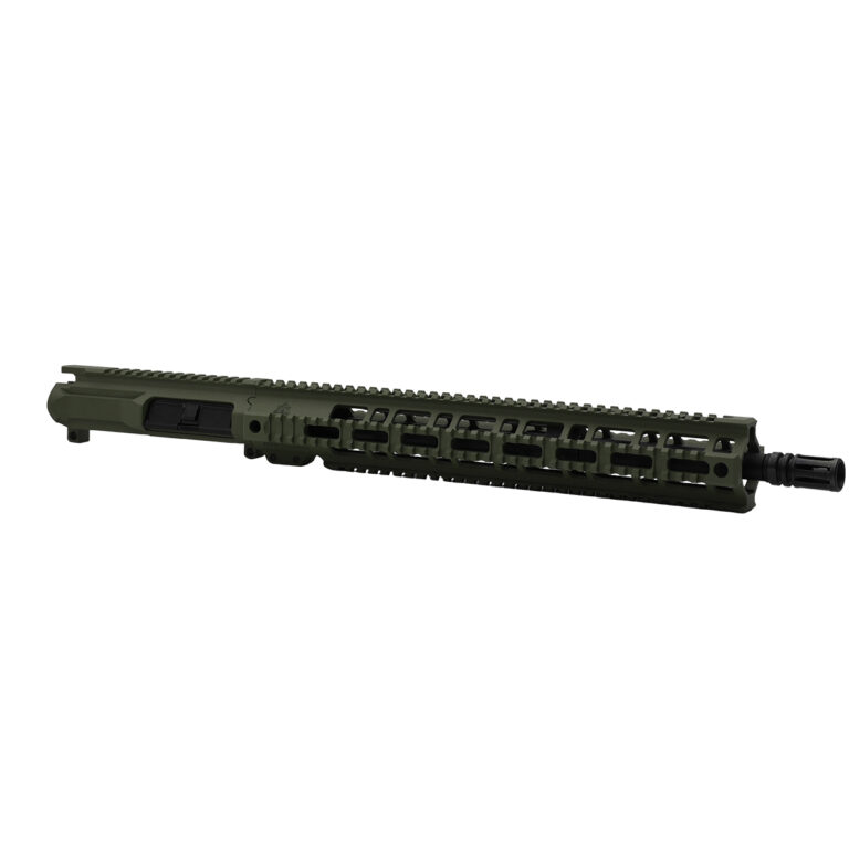 AT3™ Assembled Upper for AR-15 - 5.56 NATO - 16" Barrel - 15" Free Float Quadrail - No BCG/CH - 3 Colors