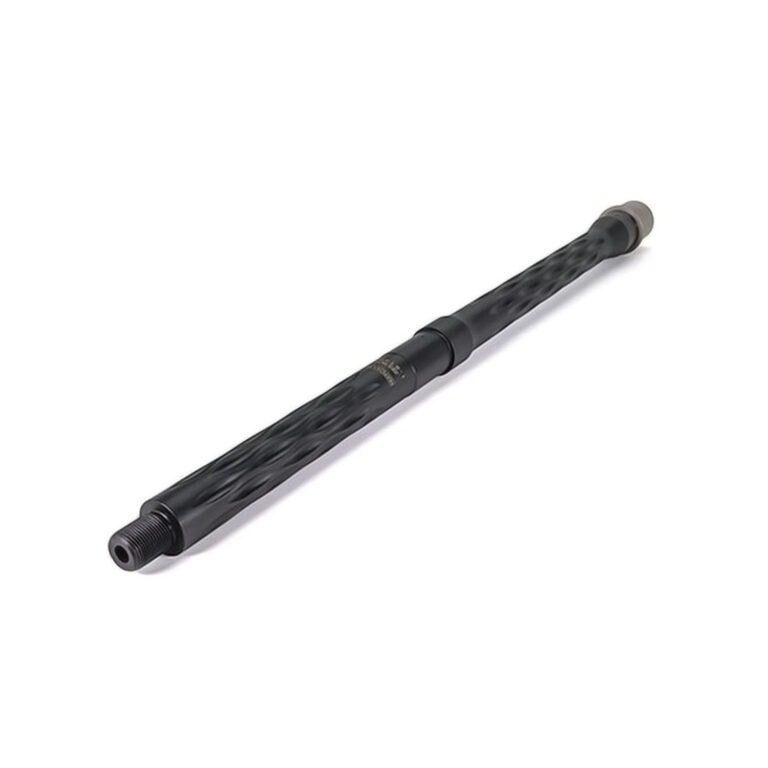 Faxon Firearms Match Series – 16 inch Flame Fluted Barrel – .223 Wylde – 5R – 416R – Nitride – Nickel Teflon Extension