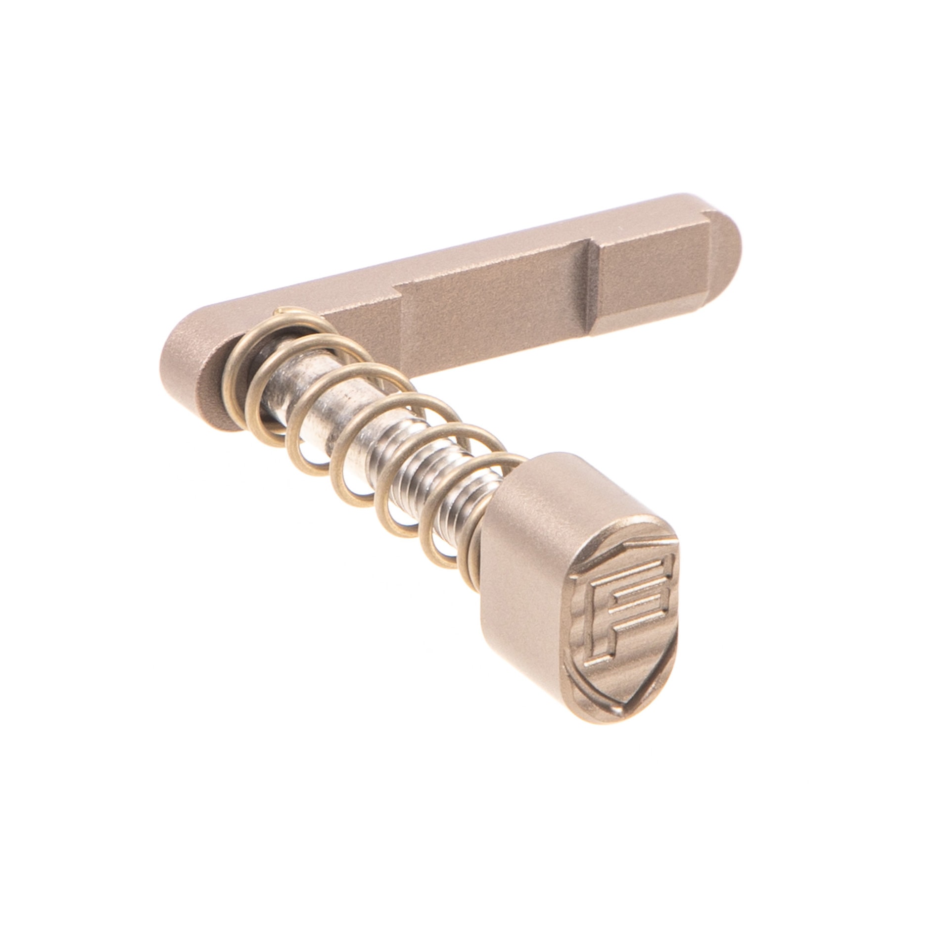 Unknown Fortis Manufacturing Billet Magazine Catch and Release for AR-15 - Flat Dark Earth (Color: Flat Dark Earth)