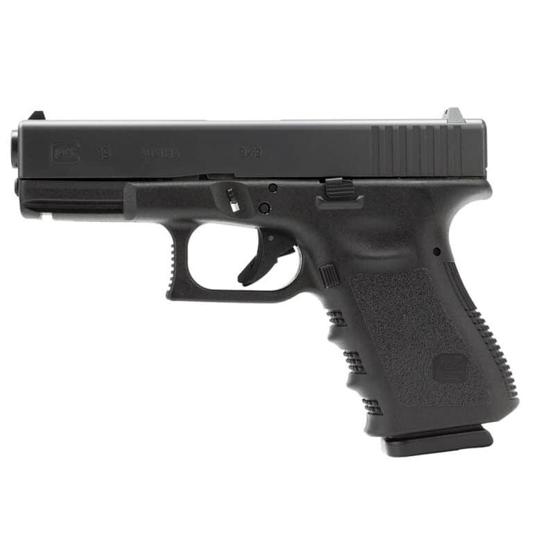 Glock G19 Gen3 Pistol with Front Serrations - 9mm/10 Round PA1950201