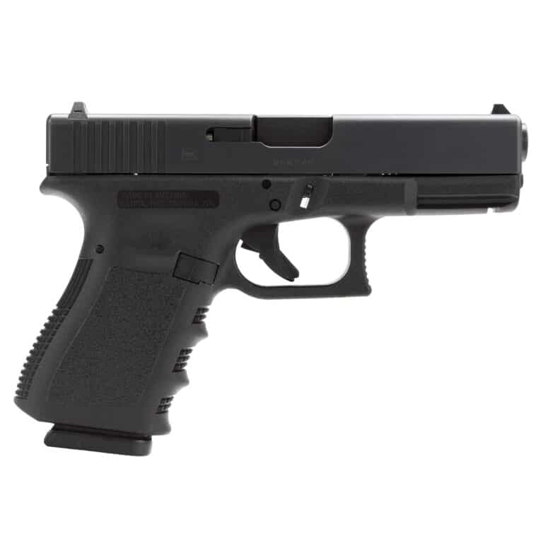 Glock G19 Gen3 Pistol with Front Serrations - 9mm/10 Round PA1950201