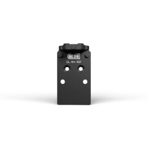C&H Precision Glock MOS Optic Adapter Plate with Forward Rear Sight - Trijicon RMR