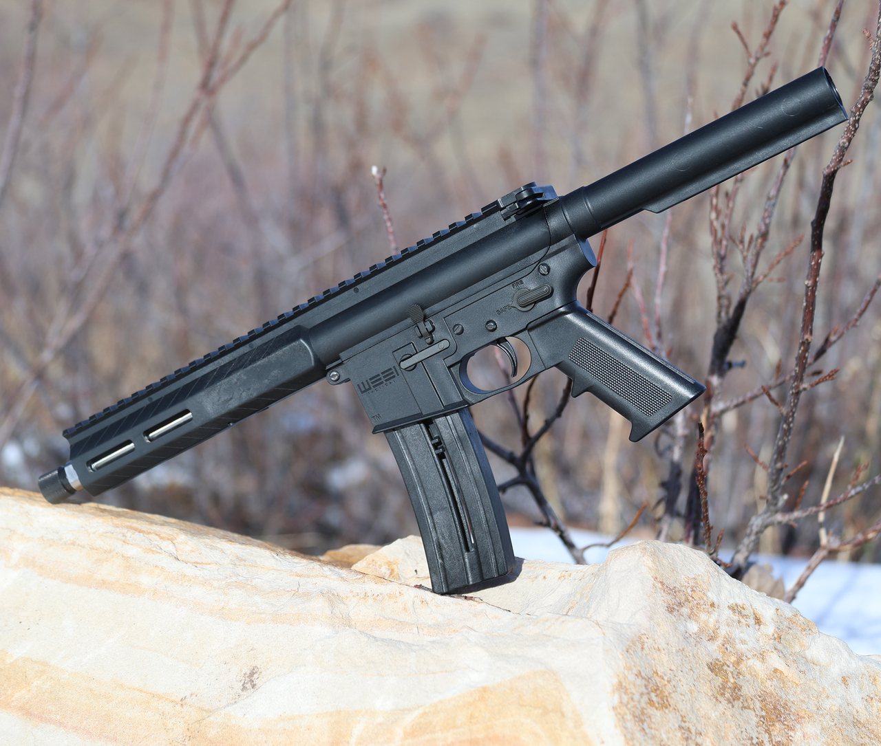 Mountain Billy Gun Lab GOAT-15 Helium .22 LR rifle