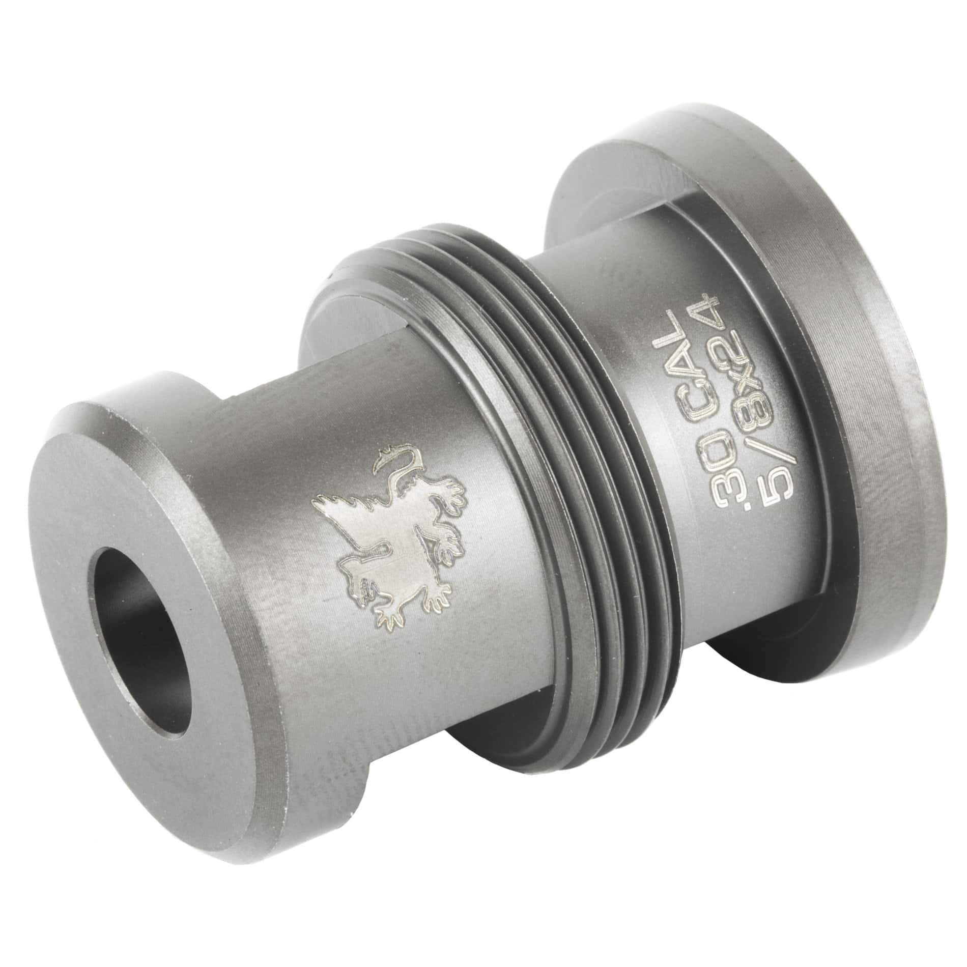 Unknown Unavailable: Griffin Armament Titanium Minimalist AR-15 Muzzle Brake - 5/8-24 for .30 Caliber (Threads: 5/8-24 for .30 Caliber)