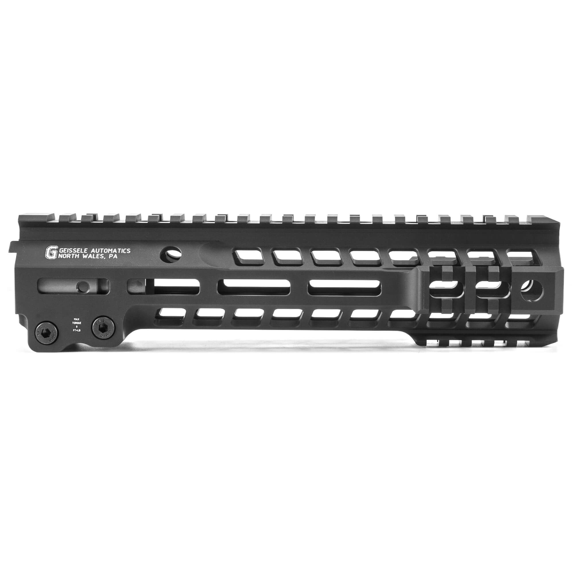 Unknown Discontinued: Geissele Automatics MK13 Super Modular Rail - Slim M-LOK Free Float Rail with Quad Rail for AR-15 - Black, 9.5 Inch (Color: Black, Length: 9.5 Inch)