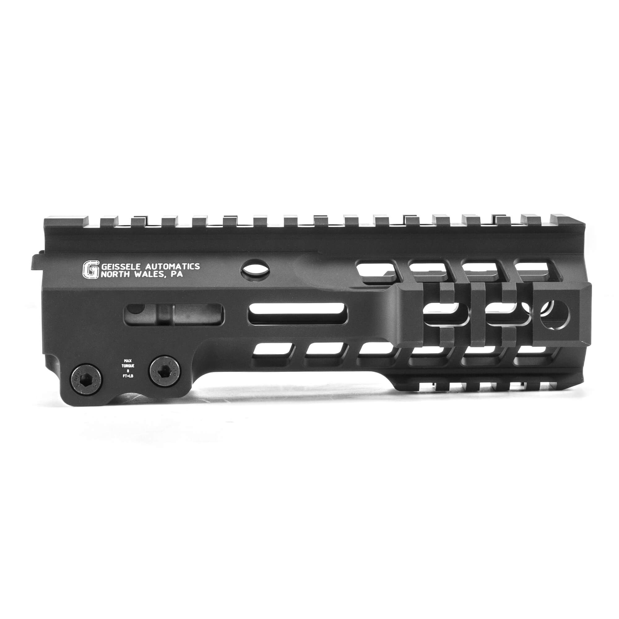 Unknown Discontinued: Geissele Automatics MK13 Super Modular Rail - Slim M-LOK Free Float Rail with Quad Rail for AR-15 - Black, 7 Inch (Color: Black, Length: 7 Inch)