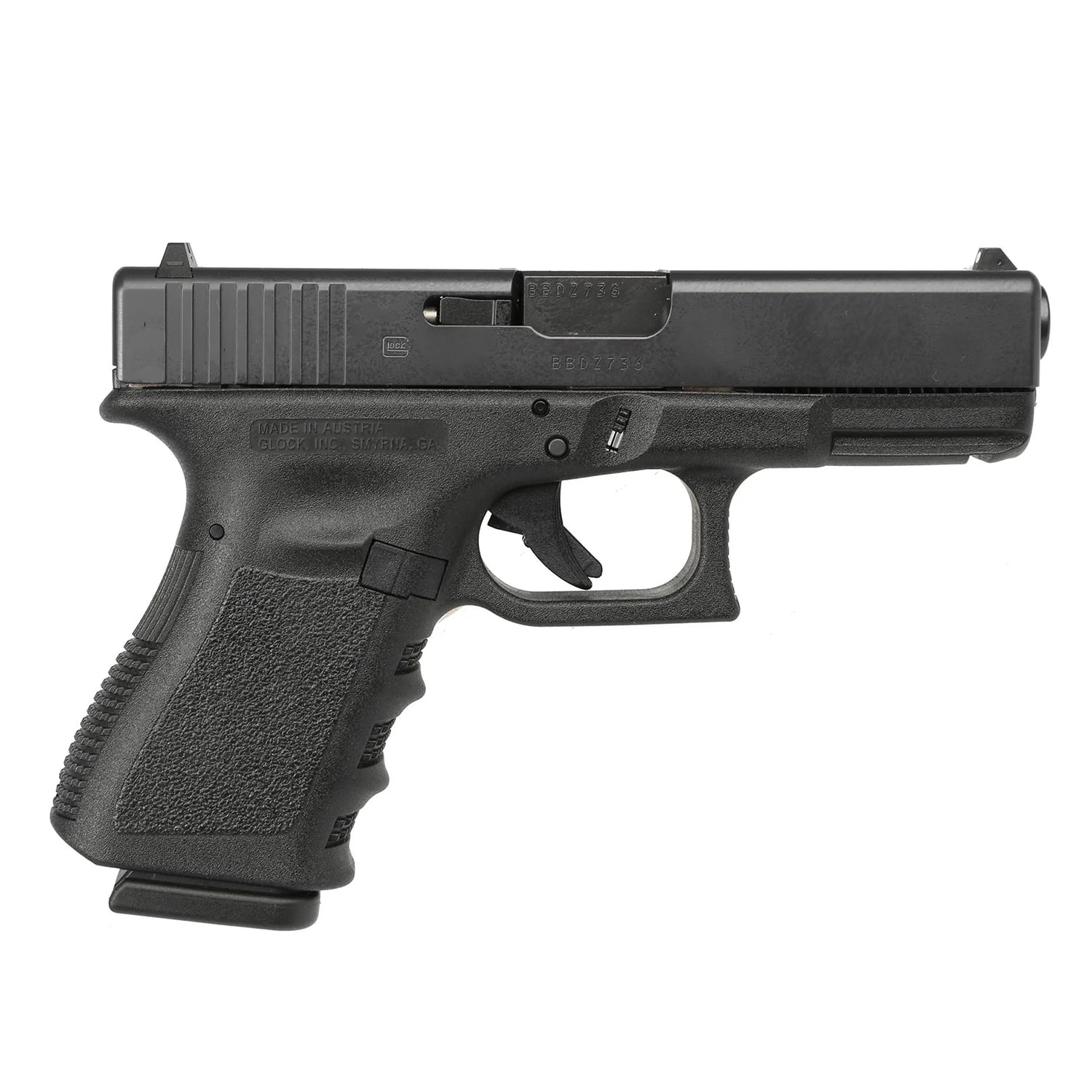 Glock 19 Gen3 9mm Pistol - 15 Round - 2 Magazines - AT3 Tactical