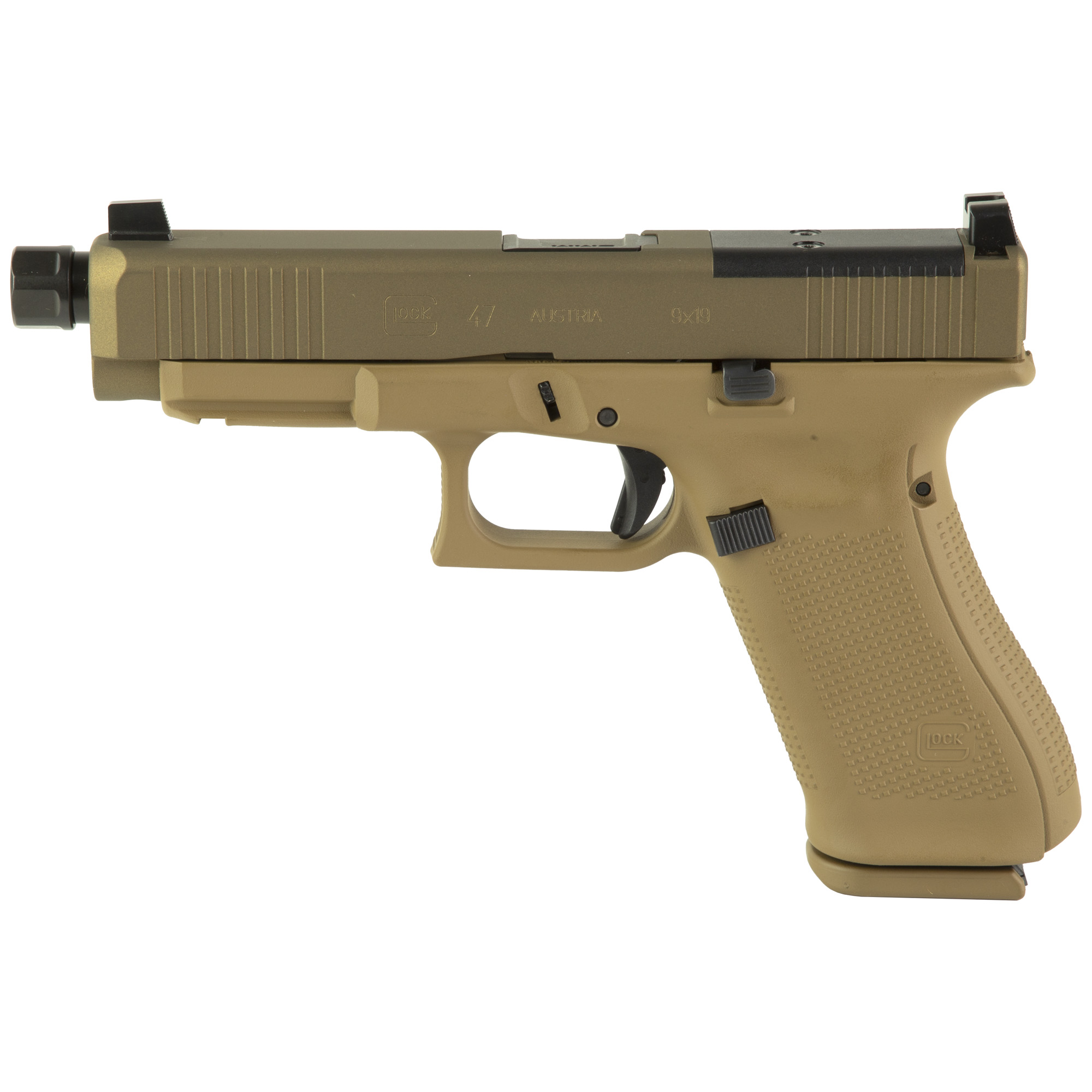 Glock G47X MOS Gen5 9mm Pistol with Threaded Barrel