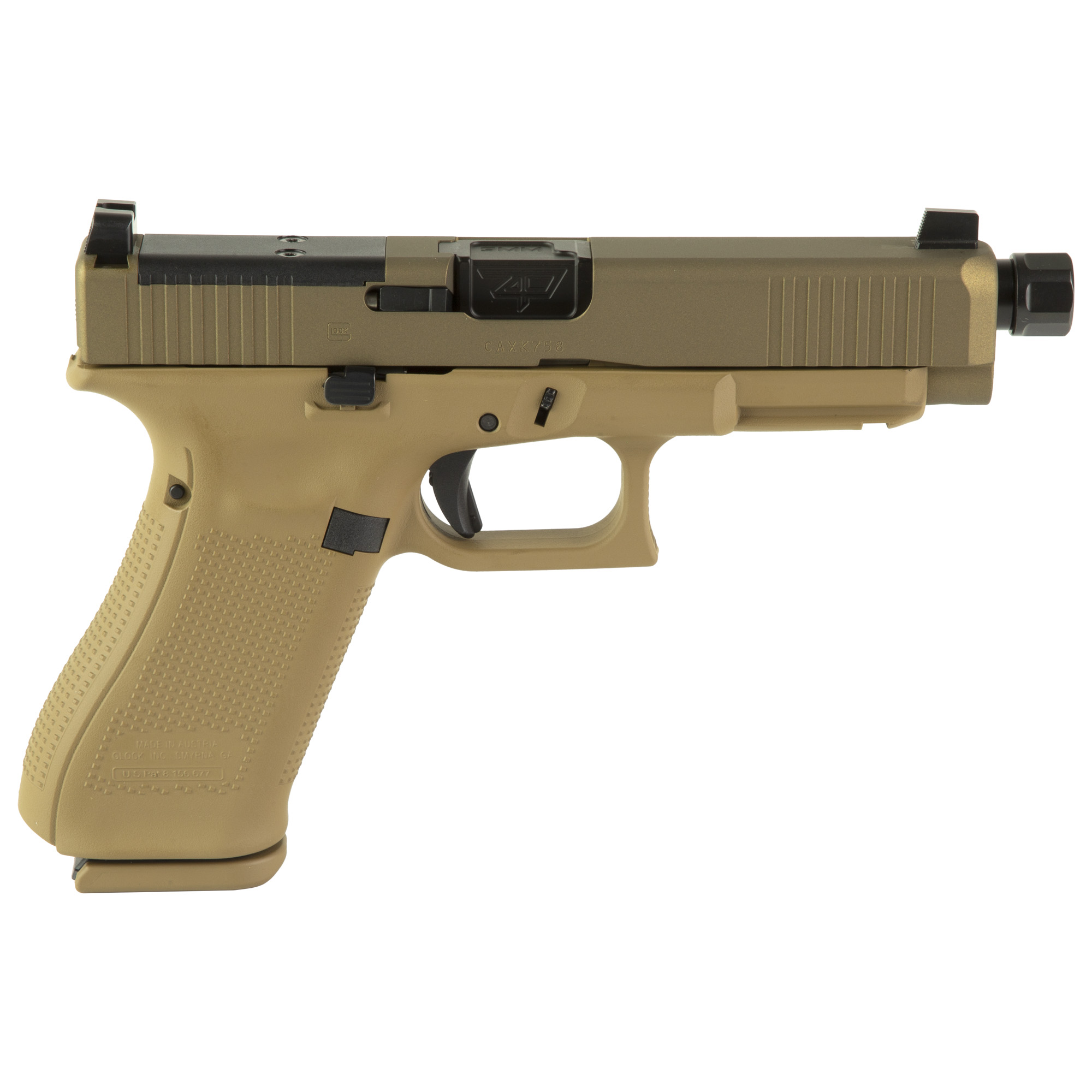 Glock G47X MOS Gen5 9mm Pistol with Threaded Barrel