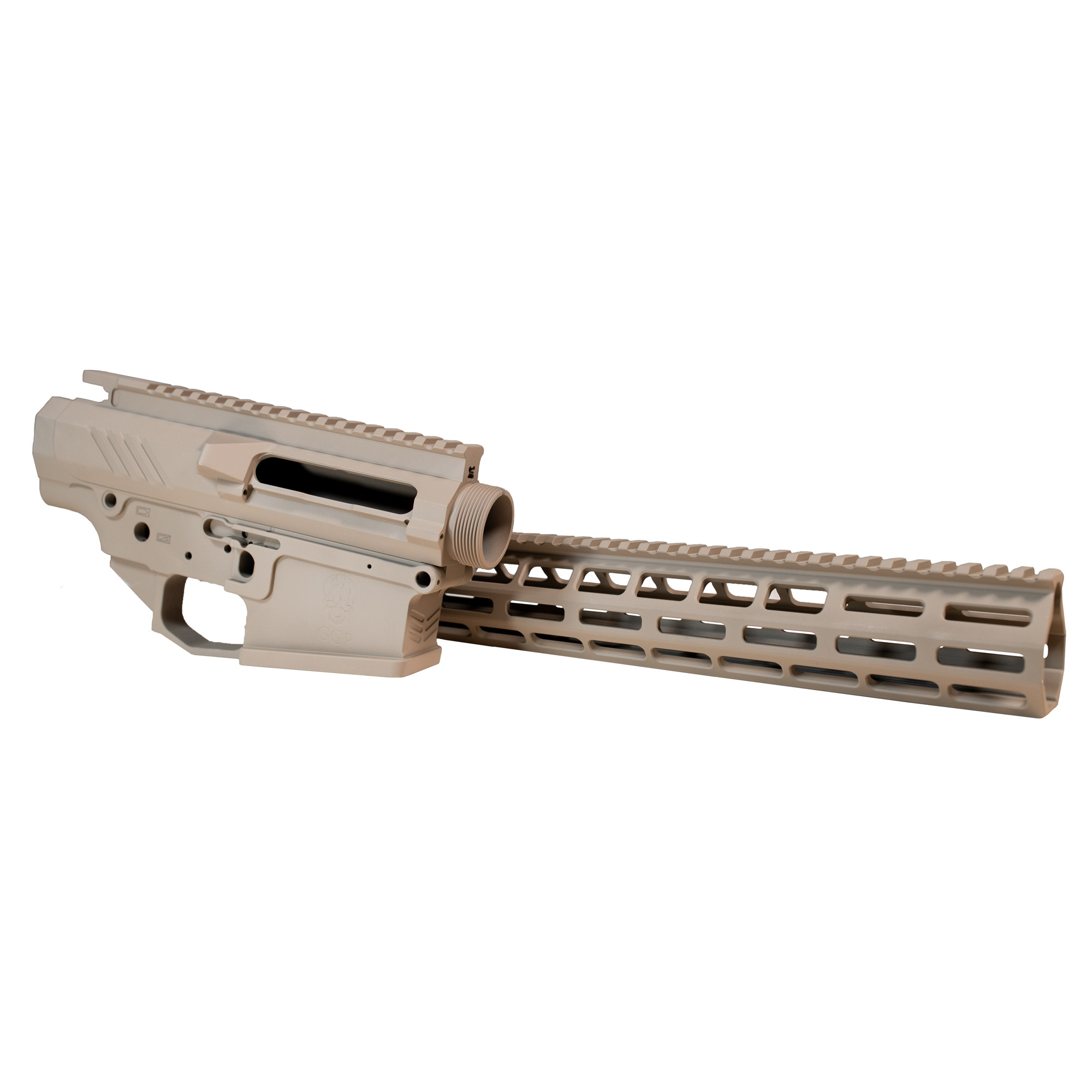 Unknown Grey Ghost Precision AR-10 Builder Set with Lower, Upper, and Handguard - Flat Dark Earth (Color: Flat Dark Earth)