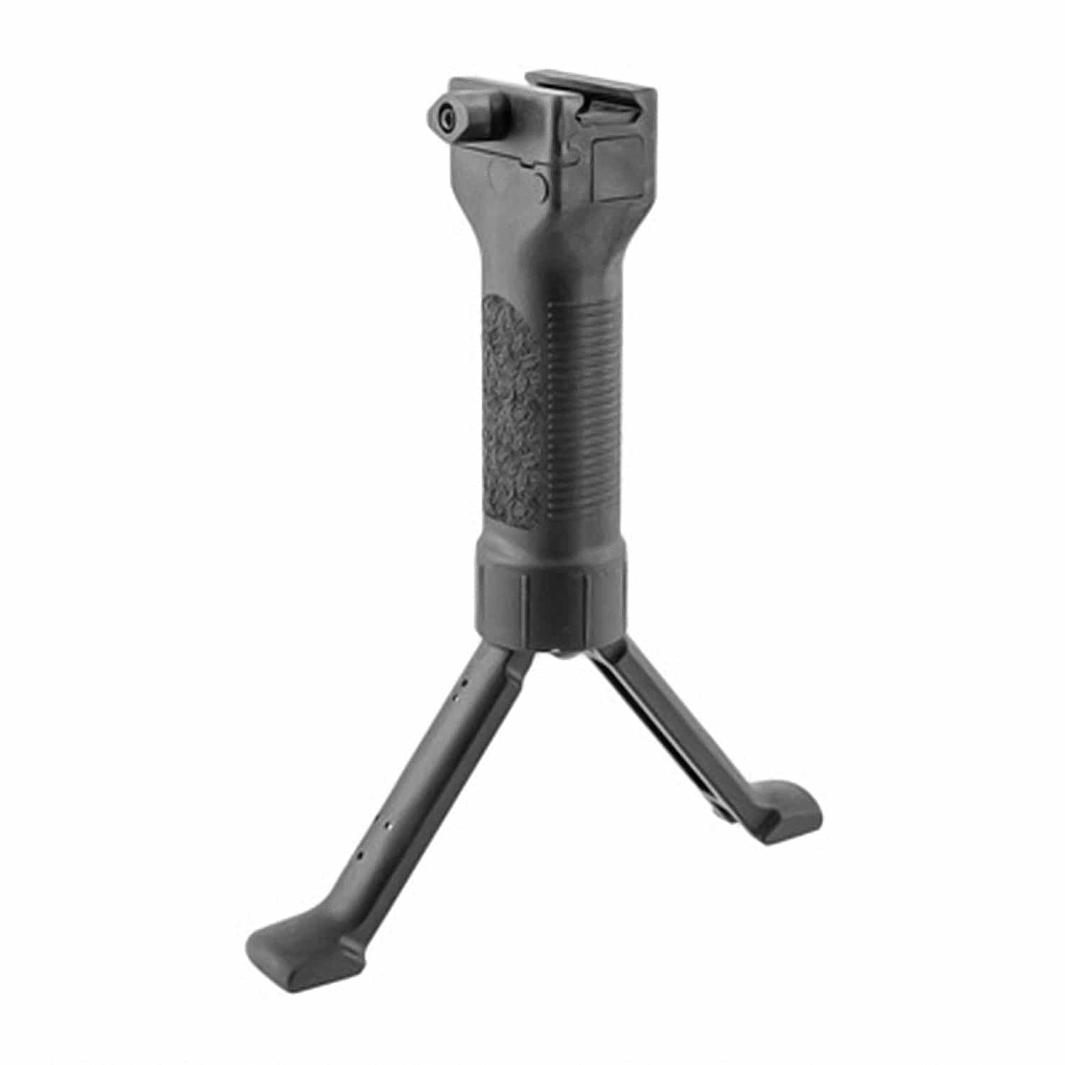 Unknown Grip Pod V2 Bipod Vertical Forward Grip - Picatinny - Quick Detach - Black (Color: Black)