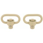 GrovTec Heavy Duty Push Button Sling Swivel Set - AT3 Tactical