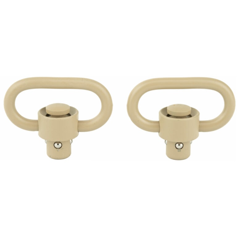 GrovTec Heavy Duty Push Button Sling Swivel Set - AT3 Tactical