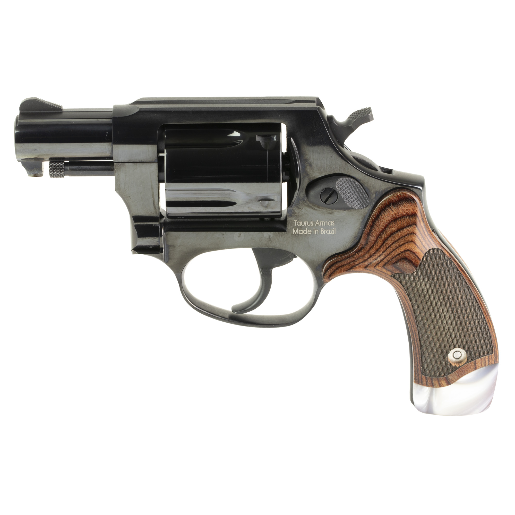 Heritage Roscoe Revolver - 38 Special - 2" - 5 Rounds - Rosewood/Pearl Grips