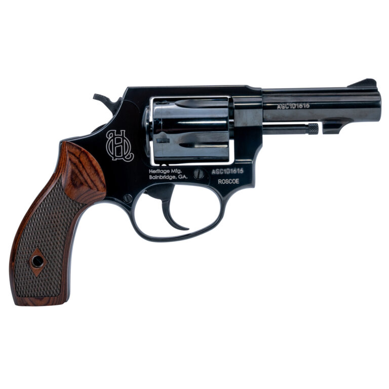 Heritage Roscoe Revolver - 38 Special - 3" - 5 Rounds - Wood Grips