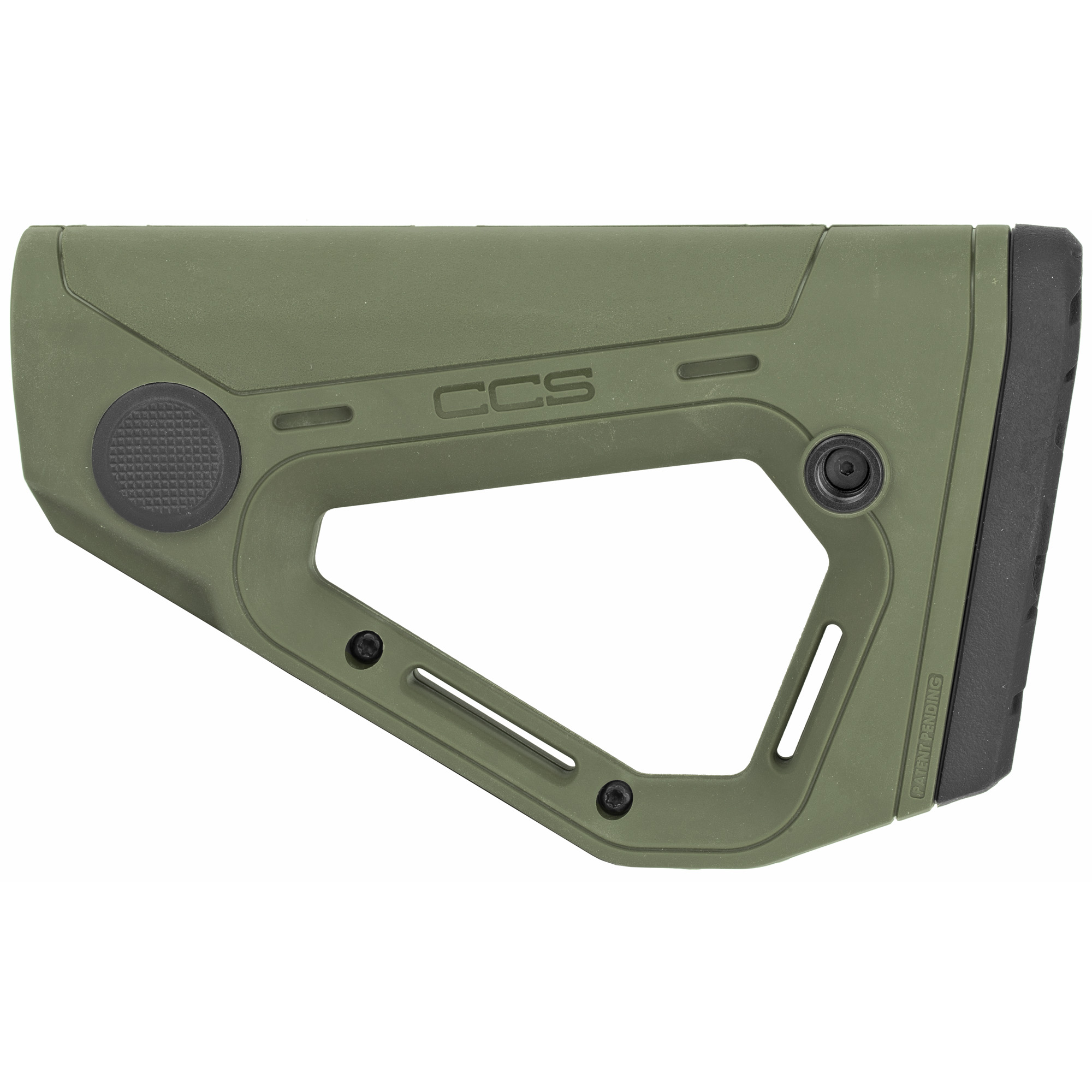 Unknown Hera USA HRS CCS AR-15 Adjustable Buttstock - Multiple Colors - OD Green (Color: OD Green)