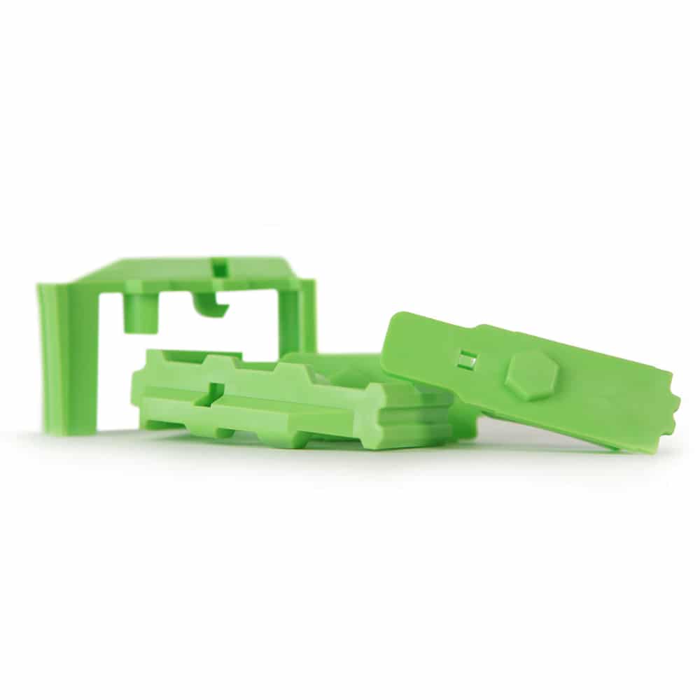 Unknown Hexmag HexID Followers and Floorplates - 4 Pack - Green (Color: Green)
