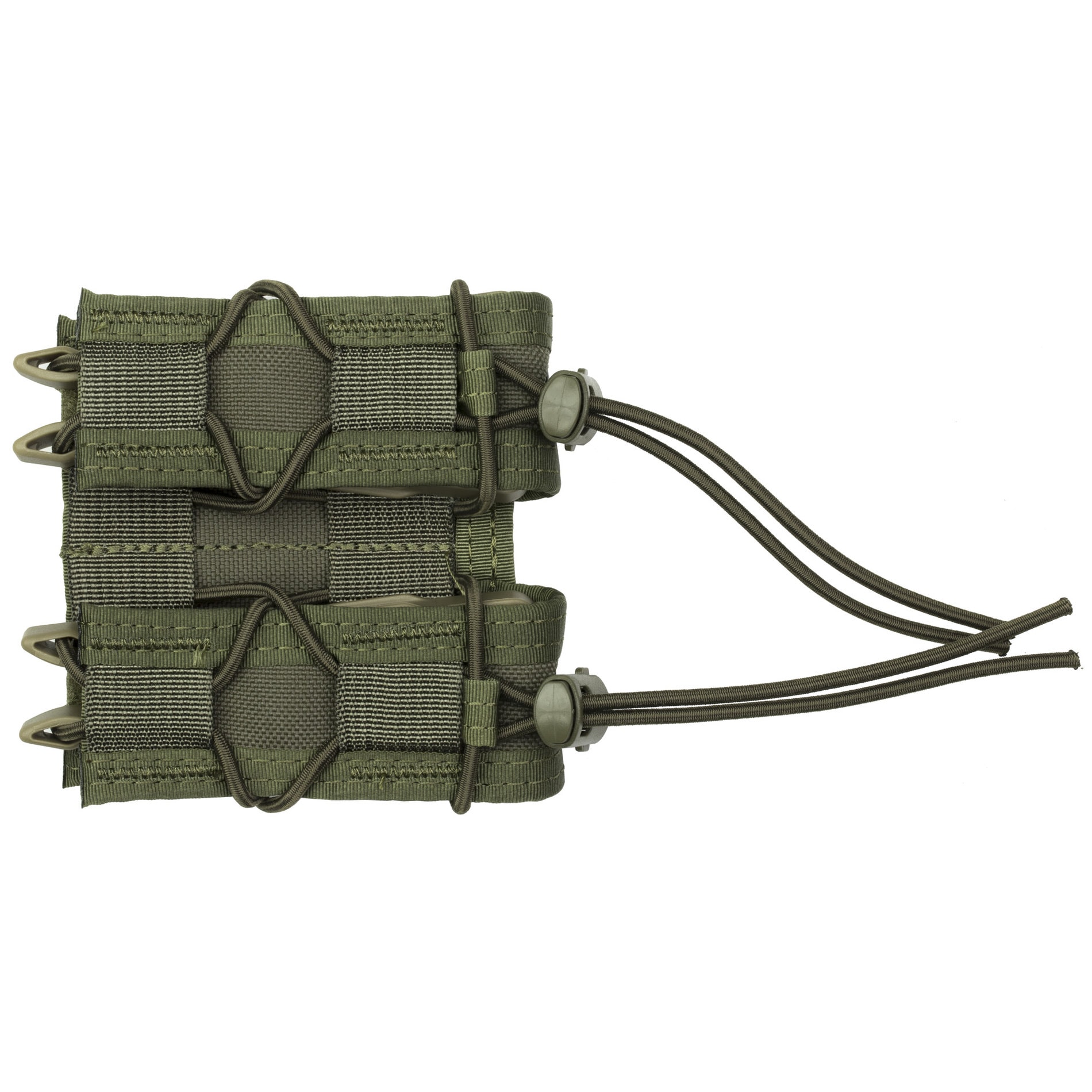 Unknown High Speed Gear Double Pistol Magazine Taco Pouch - OD Green (Color: OD Green)