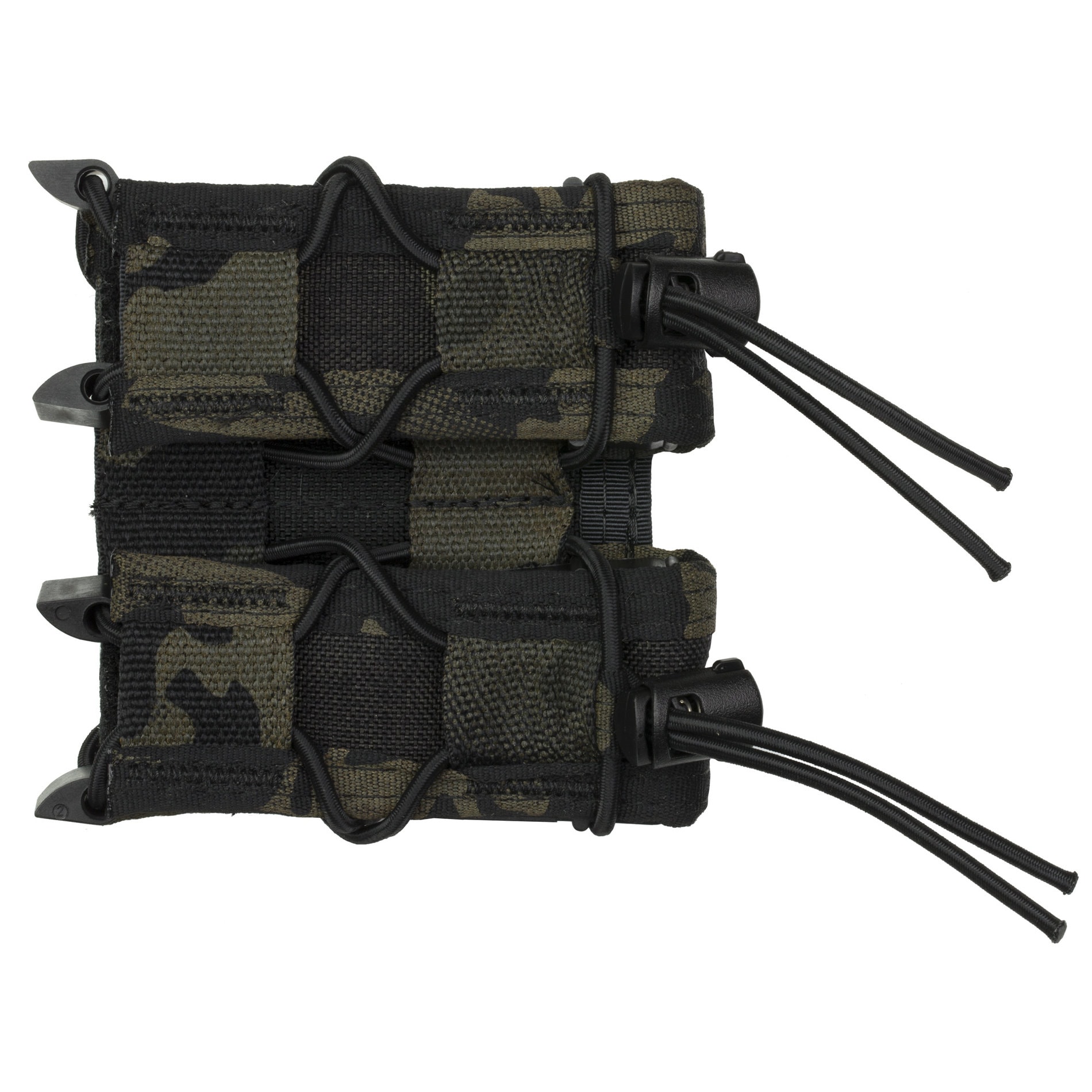 Unknown High Speed Gear Double Pistol Magazine Taco Pouch - Multicam Black (Color: Multicam Black)