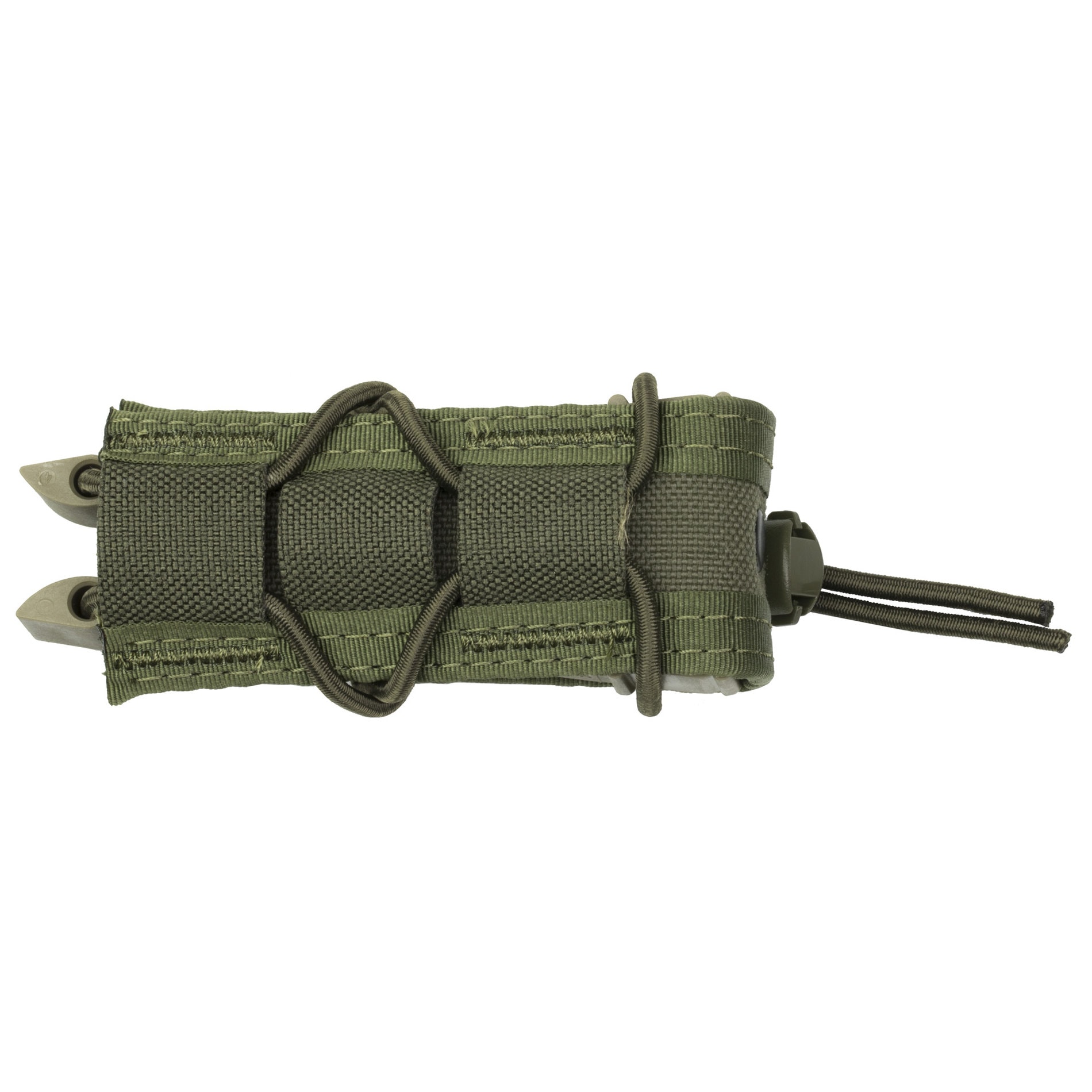 Unknown High Speed Gear Single Pistol Magazine Taco Pouch - OD Green (Color: OD Green)