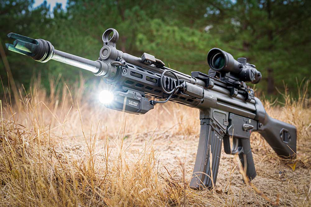 Every AR needs a light. Even those meant for long ranges beyond the reach of the light.