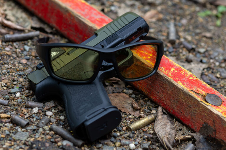 STNGR Alpine® BrightEdge Yellow Shooting Glasses - w/ Smoke or Clear Lenses