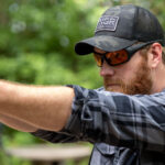 STNGR Ridge® BrightEdge Orange Shooting Glasses - w/ Smoke or Clear Lenses