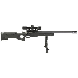 Keystone Sporting Arms Crickett Precision Rifle Gen 2 .22 LR 16.125" Bolt Action Rifle - Single Shot - Black - Bipod & 4x28 Scope