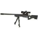 Keystone Sporting Arms Crickett Precision Rifle Gen 2 .22 LR 16.125" Bolt Action Rifle - Single Shot - Black - Bipod & 4x28 Scope