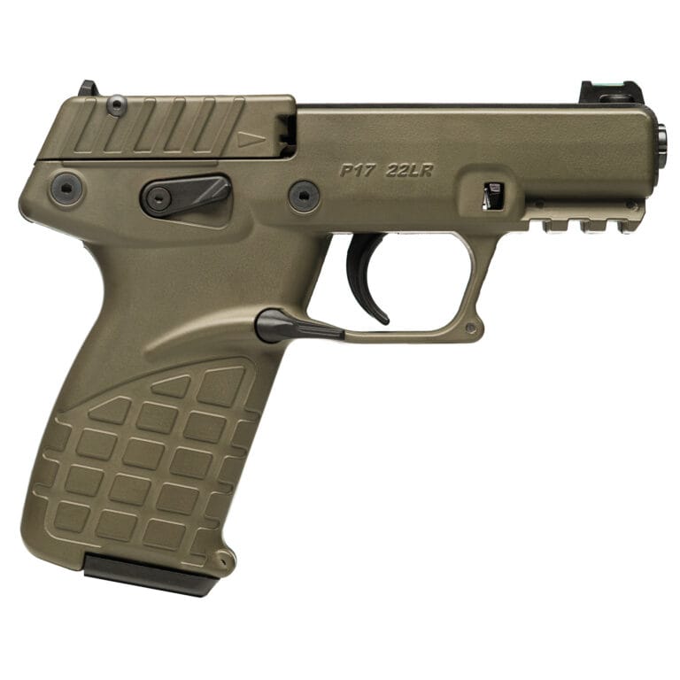 Kel-Tec P17 3.93" 22LR Pistol - 16 Rounds - Multiple Colors