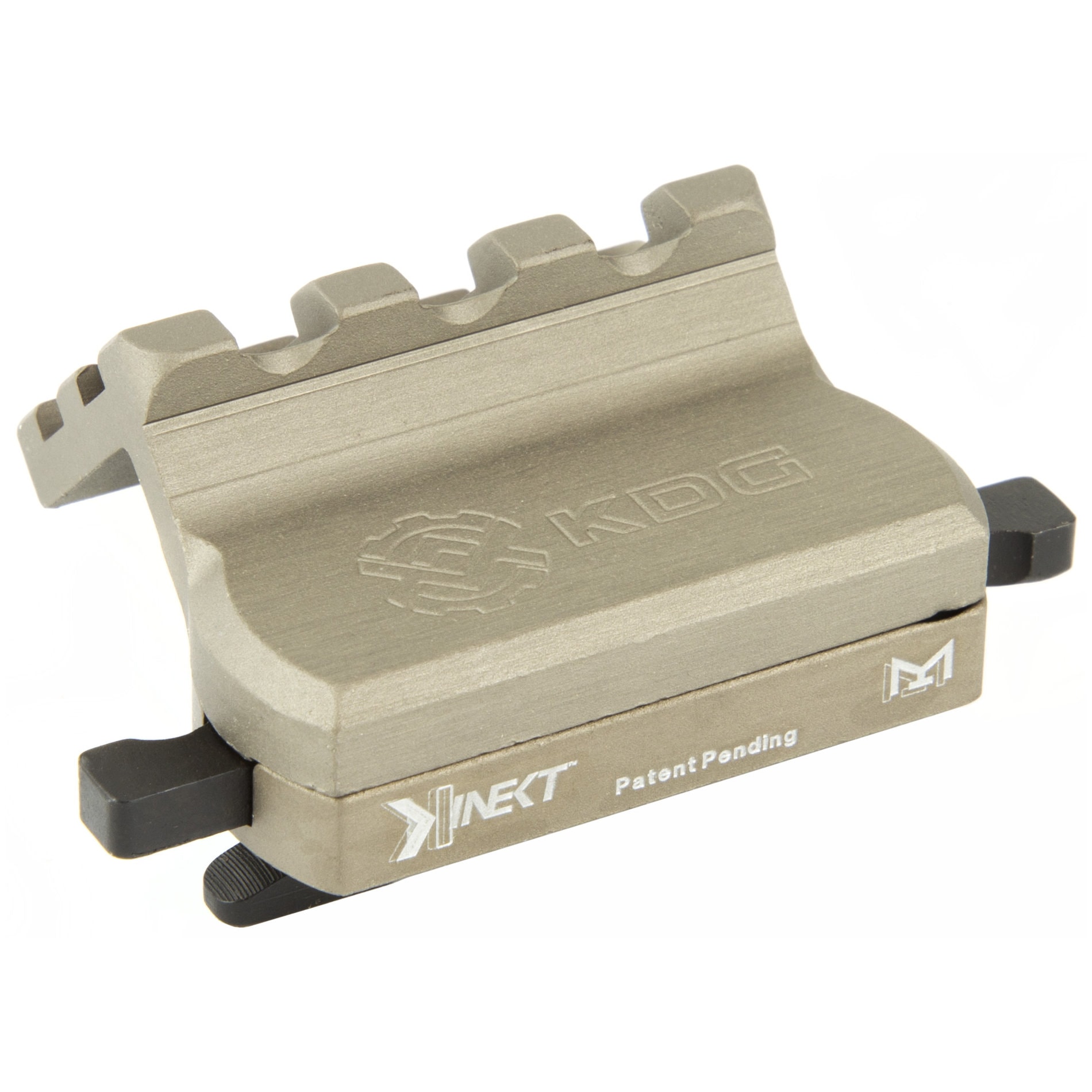 Unknown Kinetic Development Group QD MLOK Offset Light Mount - Brown (Color: Brown)