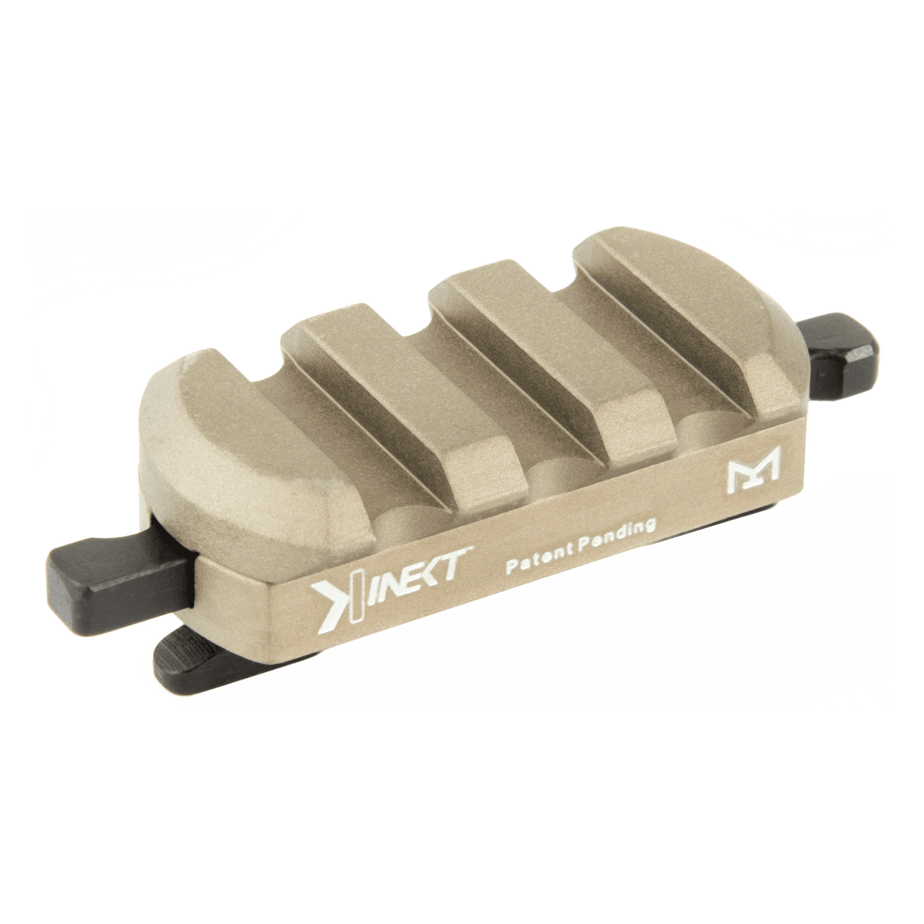 Unknown Kinetic Development Group QD MLOK Picatinny Rail Section - 3-Slot Picatinny, Brown (Length: 3-Slot Picatinny, Color: Brown)