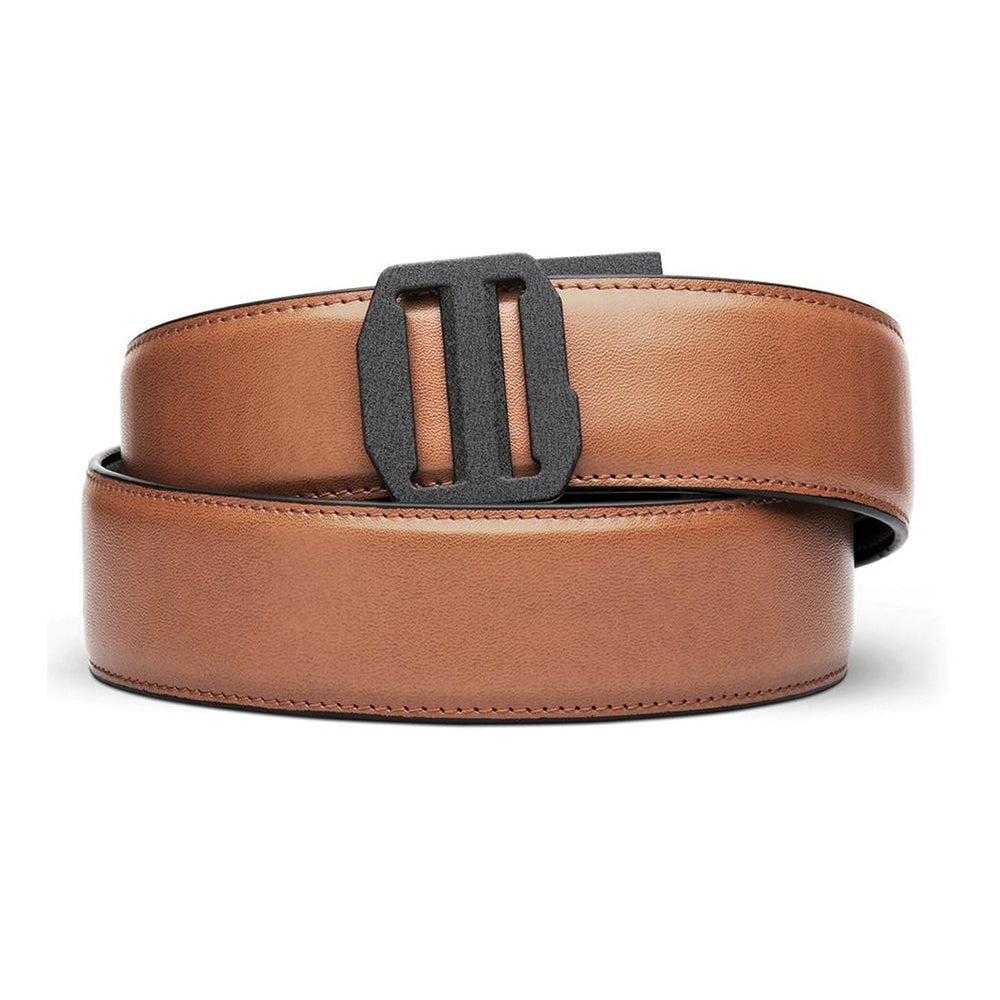 Unknown Kore Essentials 1.5 Inch Leather EDC Gun Belt and Buckle - Tan, X7 (Color: Tan, Buckle: X7)