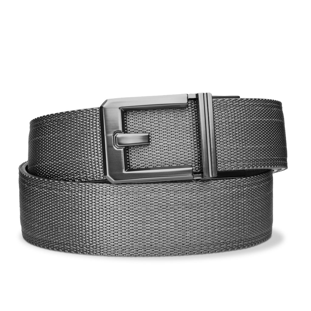 Unknown Kore Essentials 1.5 Inch Nylon EDC Gun Belt and Buckle - Gray, X3 (Color: Gray, Buckle: X3)